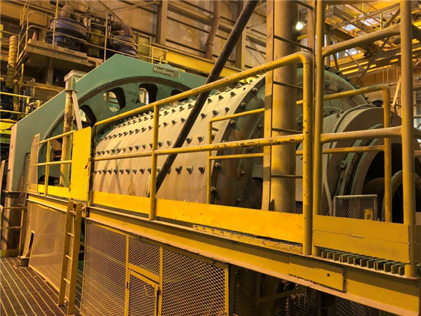 Nordberg 15' X 20' (4.6m X 6.1m) Ball Mill With 3000 Hp (2237 Kw) Synchronous Motor)